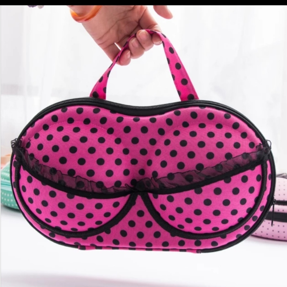 #029 BRAND NEW! FABULOUS, SEXY & CHIC BRA TRAVEL BAG BRA STORAGE BOX - Picture 2 of 15